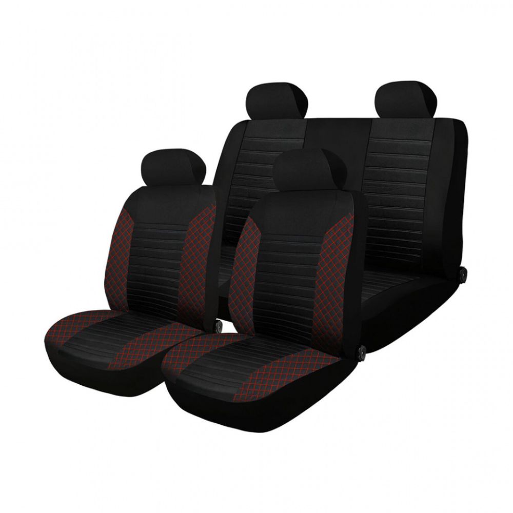 Univerzální autopotahy - bordó